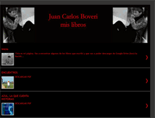 Tablet Screenshot of juancarlosboverilibros.com